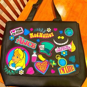 Alice in Wonderland Loungefly crossbody bag